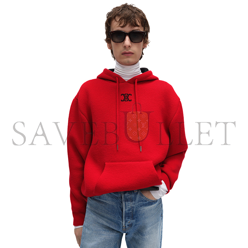 Ce1i*e hooded sweater in cashmere ry0qz0x73.27bk